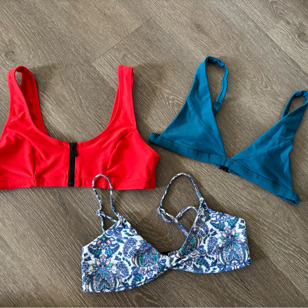 Blackbough Vibrant Bikini Top Trio